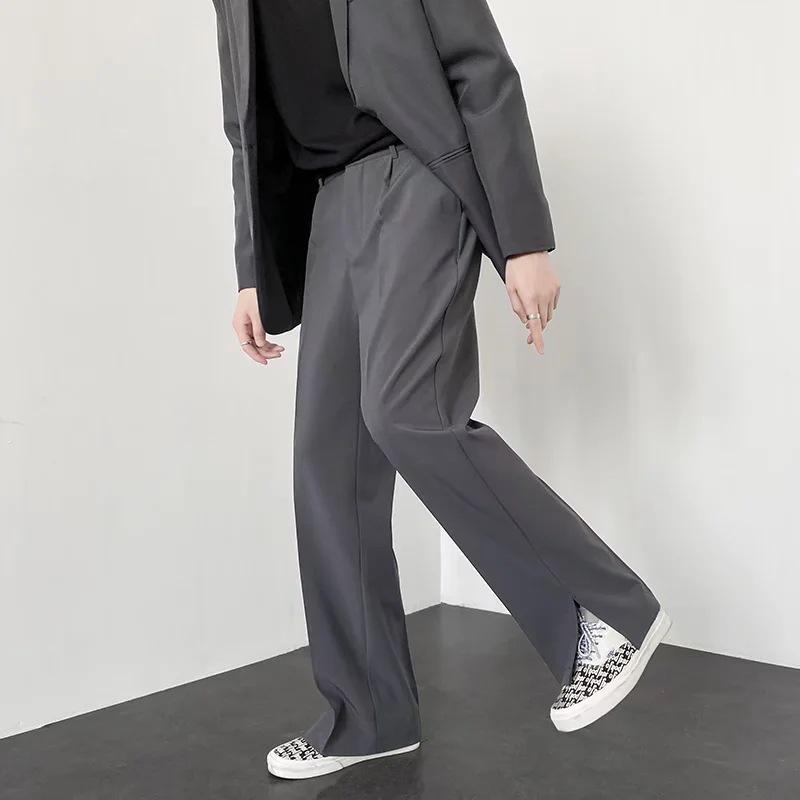 Men's Casual Loose Fit Nine-Point Suit Pants - 2022 Spring/Autumn Collection