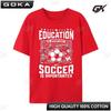 Damen Fußballspielerin Fußball Kinder Schwarz Grafikdruck T-Shirt Lässig Rund Kurzarm T-Shirt Spiel