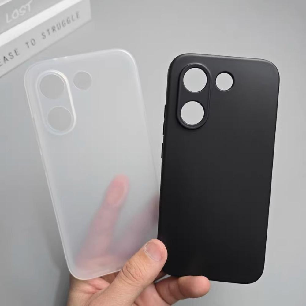 Matte Minimalist Anti Fingerprint Non-slip Silicone Cover for POCO X8 Max Redmi Turbo 5 Max Clear Shell Bumper Soft Protect Case