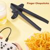 1 Pair Finger Chopsticks Food Grade Reusable Gamers Chopsticks Snack Tong Chip Grabber Tools Food Holder Clip Tweezers Gamer Christmas Gift