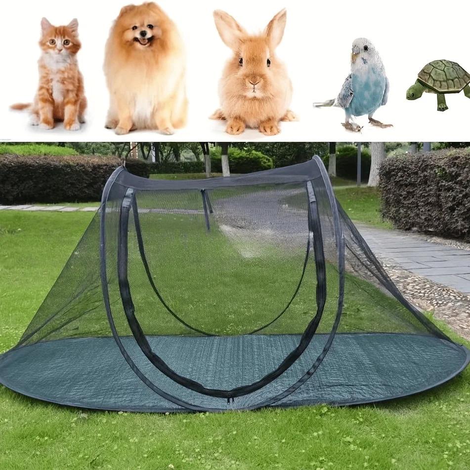 Outdoor Travel Pet Supplies Camping Cat And Dog Fence Pet Tent Portable Foldable Cat And Dog House Puppy And Kitten Delivery