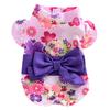 Pet cat dog clothes Teddy Pomeranian Schnauzer summer thin princess vest kimono