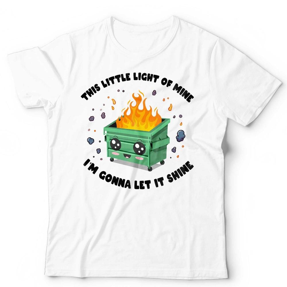 Unisextal Health T Shirt This Little Light Of Mine Unisex Kids Funny Dumpster Fire