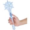 Light Up Snowflake Glow Wand With Sound for Kids Girls Princess Birthday Party Costume Accessories Toy