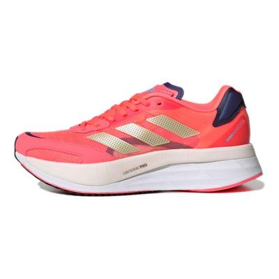 Adizero Boston 10 Turbo Sandy Beige Metallic Damen Sneaker Orange Legacy-Indigo GY0905