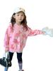 Girls Spring Autumn Long Sleeve Crewneck Sweatshirt Stylish and Versatile for Toddlers