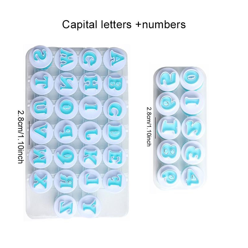 Baking Mold Cookie Cutter Letter Number Baking Pastry Molds Cake Decorating Cupcake Making Fondant Cutting Kitchen Tools TMZ