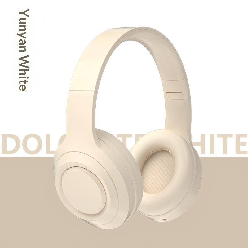 Bluetooth Over-Ear Noise Canceling Headphones Wireless Foldable with Mic for Camping Outdoor Activities