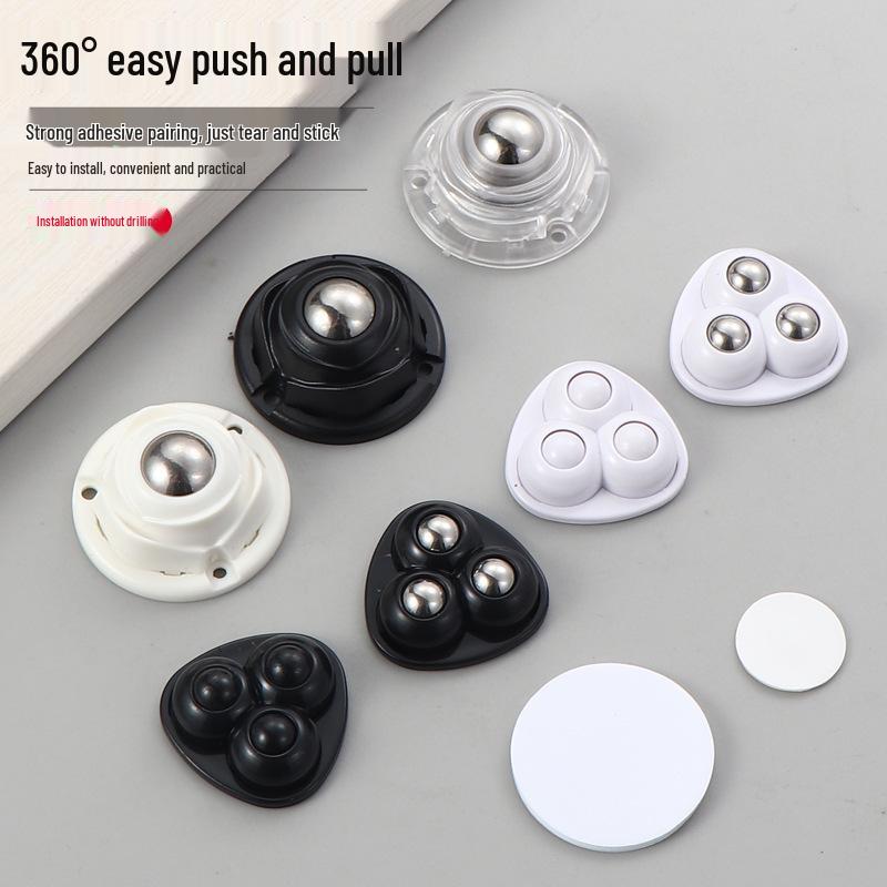 Universal Klebstoff Drei-Wulst Radbasis für Haushalts-Mobilzubehör