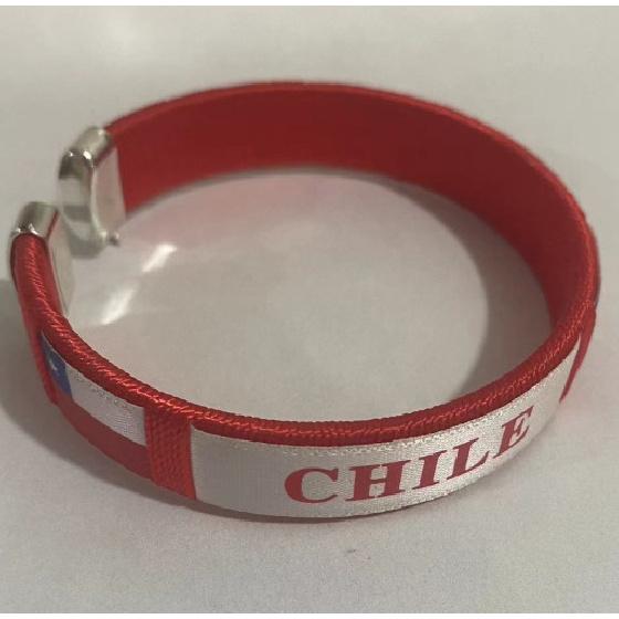 2026 World Cup Flag Bracelet Spain Sports Wristband Embroidered Bracelet Fan Supplies