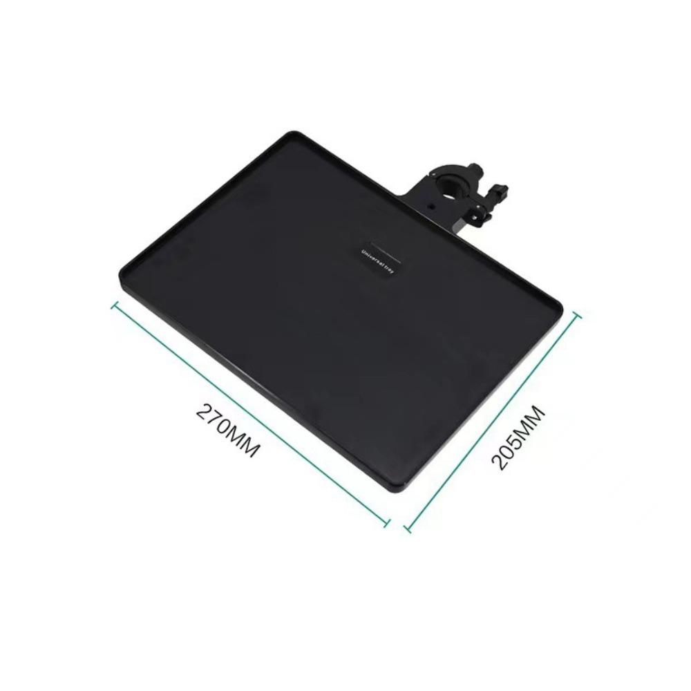 Universal Plastic Microphone Stand Tray Black Adjustable Clamp Phone Holder Tray Holder Live Streaming