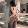 Sex Underwear Tight Large Size One-piece Net Clothes Women's Open Crotch Free Temptation Open Net Socks Wholesale