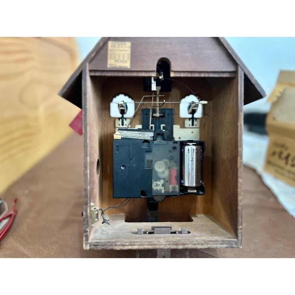 Used CITIZEN Cuckoo Clock, Quartz, Bellows Type, Working Condition