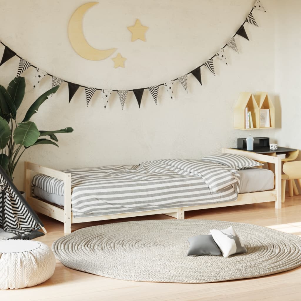 Kids Bed 80 x 200 cm Solid Pine Wood
