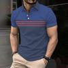 Short-sleeve Polo Shirt, Stylish and Comfortable, Ideal for Casual Daily Wear.