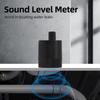 Pipe Leak Locator, with Pointer Gauge Displaying Sound Frequency Levels to Assist in Leak Detection, Type C Interface