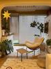 Rattan Rocking Recliner Chair - Lazy Sofa for Indoor/Outdoor Leisure