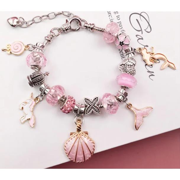 Jewelry Making Kit Bracelets Beads Charms Pendants Gift