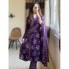Indian Bollywood Cotton Kurti Pant Dupatta Set Designer Women's Ethnic Kurta Set