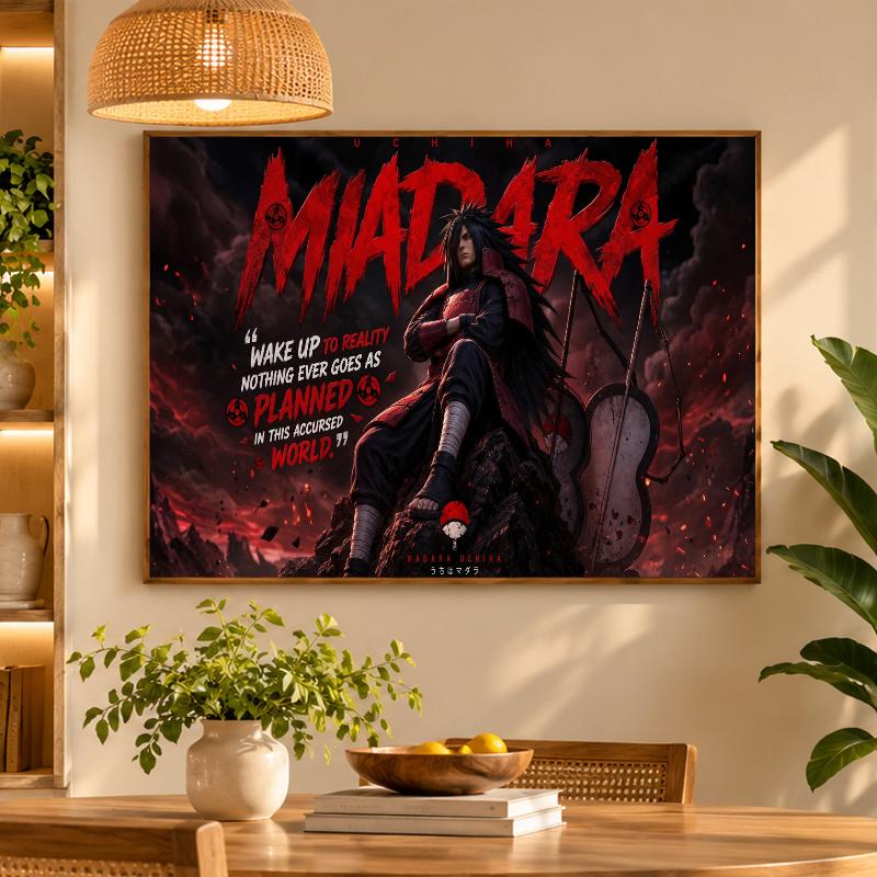 5D Diamond Painting Madara Uchiha DIY Full Drill Diamond Art Kit Home Decoration