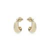 Boucles d'oreilles - LUXENTER - Sanky - Créoles 22 mm - Or jaune 18k - Zircon