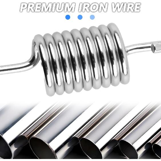 6PCS Motorcycle Kickstand Springs,Antirust Stand Side Kickstand Spring Replacement for Enhanced Stabilizing Support,3 Size Motorcycle Parts of Bike