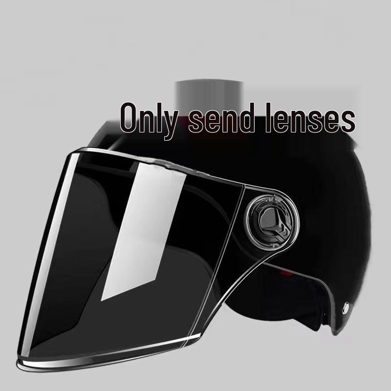 

3C Certified Electric Vehicle Helmet for Adults, All-Season Sun Protection, Breathable Cartoon Design, Safe for Electric Scooters and Motorcycles