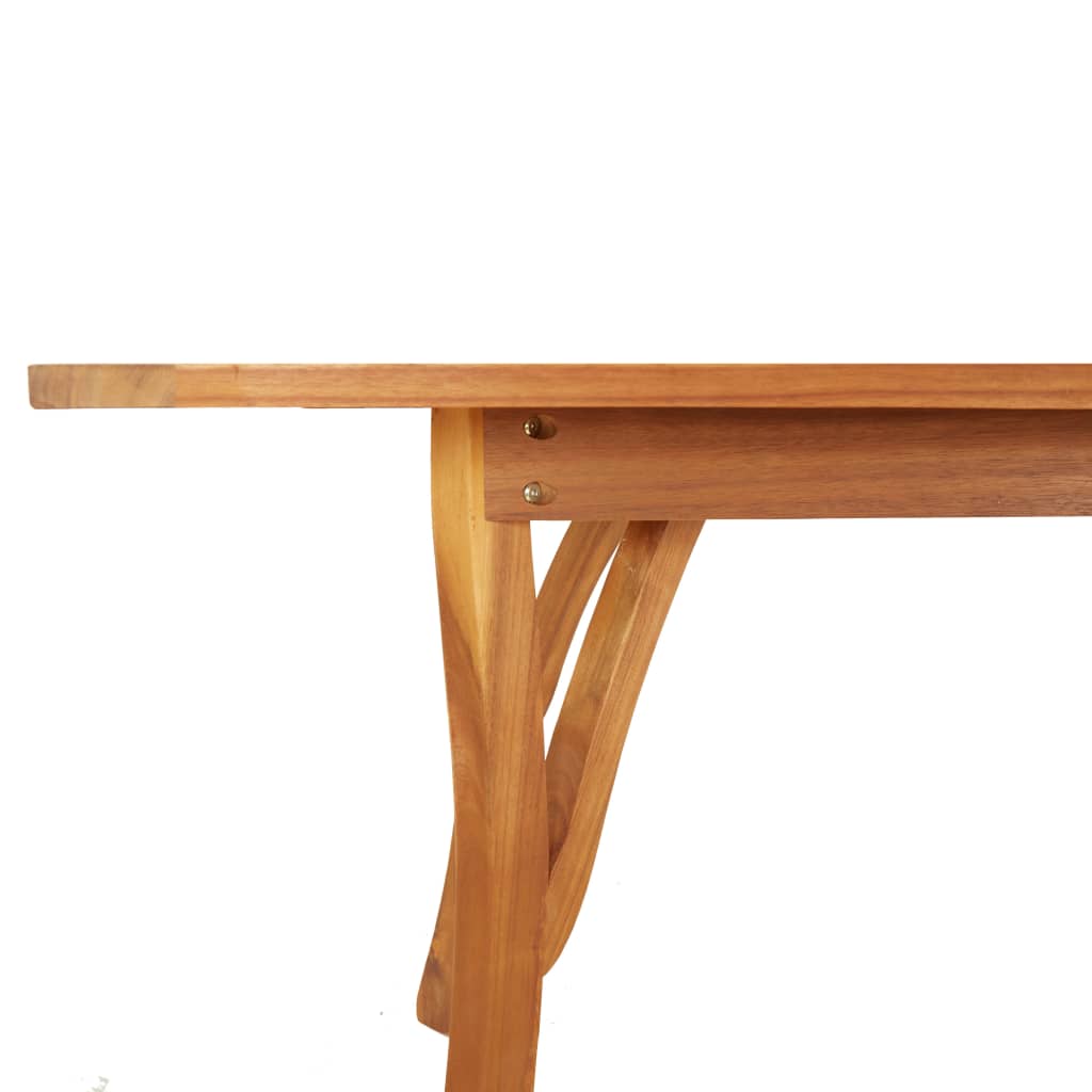 vidaXL Gartentisch 200x90x75 Cm Massivholz Akazie