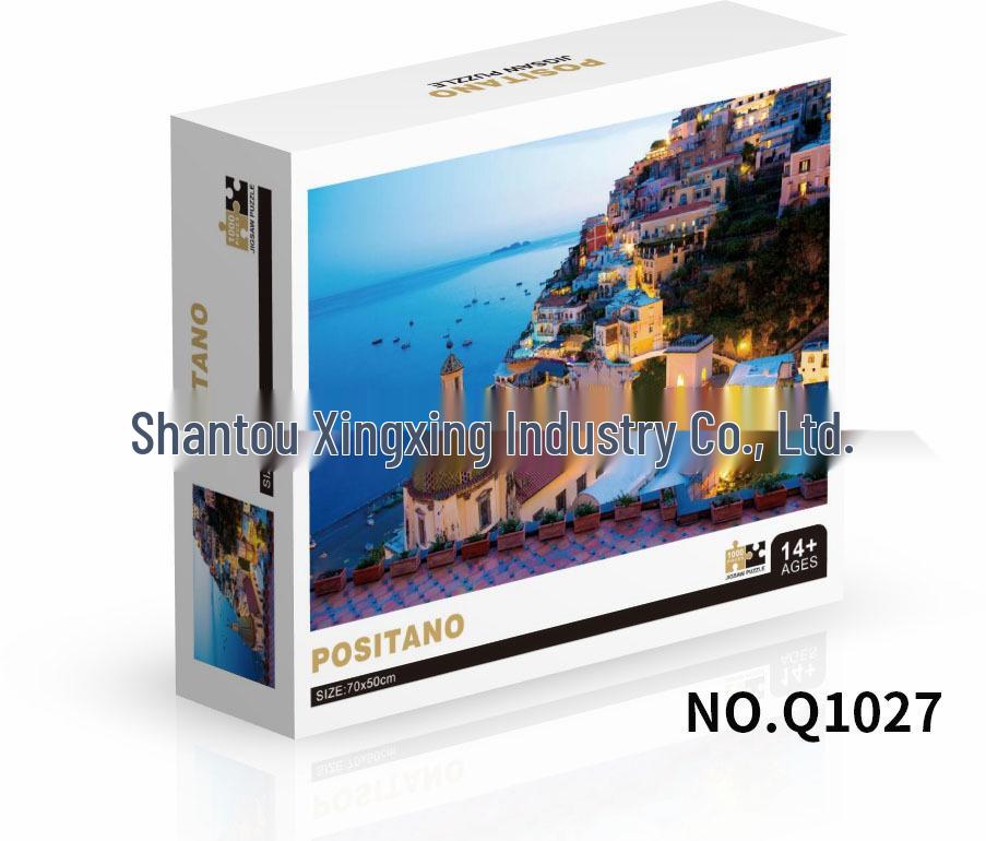 Qiwan 1000-Piece Animal & Landscape Jigsaw Puzzles for Adults & Kids