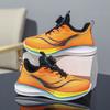 Breathable rotating buckle medium older children's sports shoes men's shoes 2025 summer new mesh
