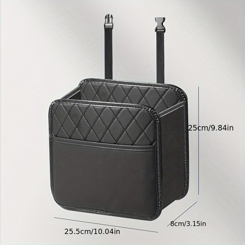 Large Capacity Car Seat Back Organizer with Multi-Pocket Storage, Built-In Garbage Bin, Car Storage