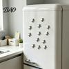 Office Locker Magnets 5/10/15/20Pcs Mini Star Refrigerator Magnet, 3D Five-Pointed Fridge Decorative Memo Note Holder for Kitchen Whiteboard