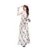 Cold Ink Butterfly Floral Suspender Dress Women's 2026 Summer New French Chic Slim Temperament Dress