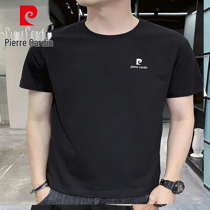 Pierre Cardin Men s Pure Cotton Round Neck Short Sleeve T-Shirt 2XL