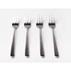 Bloom At Home Simple Glossy Tea Fork, 8 Pieces, Korean Popular Tableware