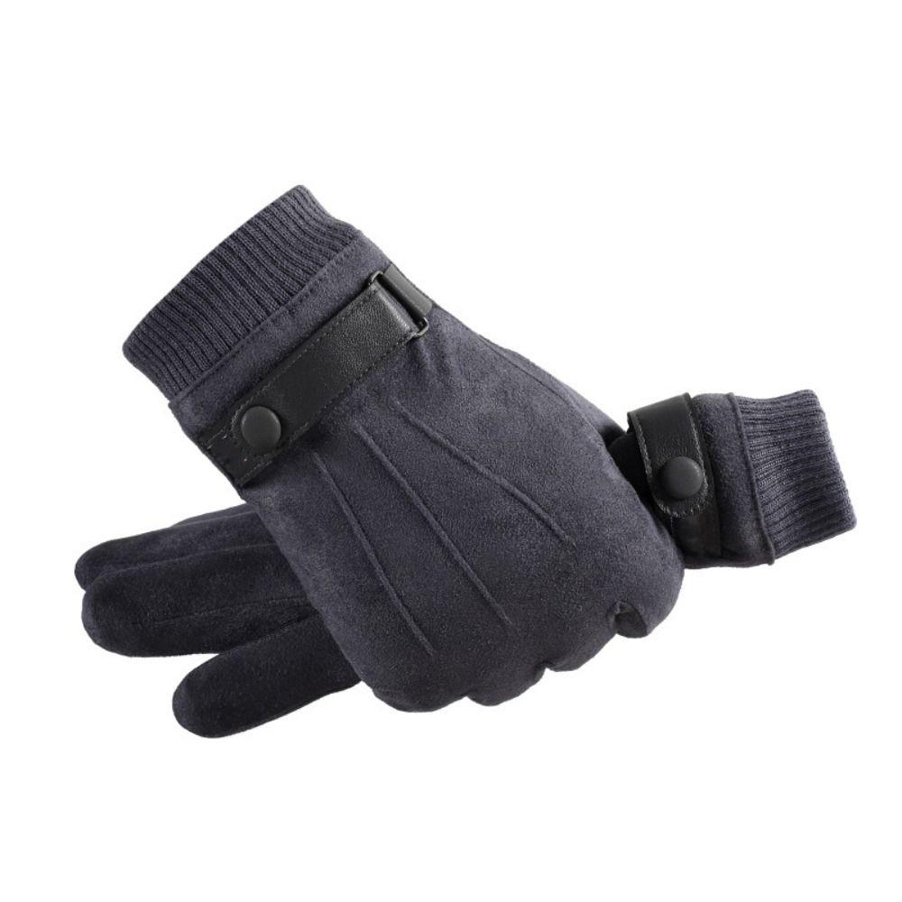Anti Slip Cycling Gloves Touch Screen Riding Gloves New Winter Men Gloves