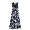 ERMANNO SCHERVINO ES9861162 Black x White Lace Floral Sleeveless Dress dress 38 blackUsed
