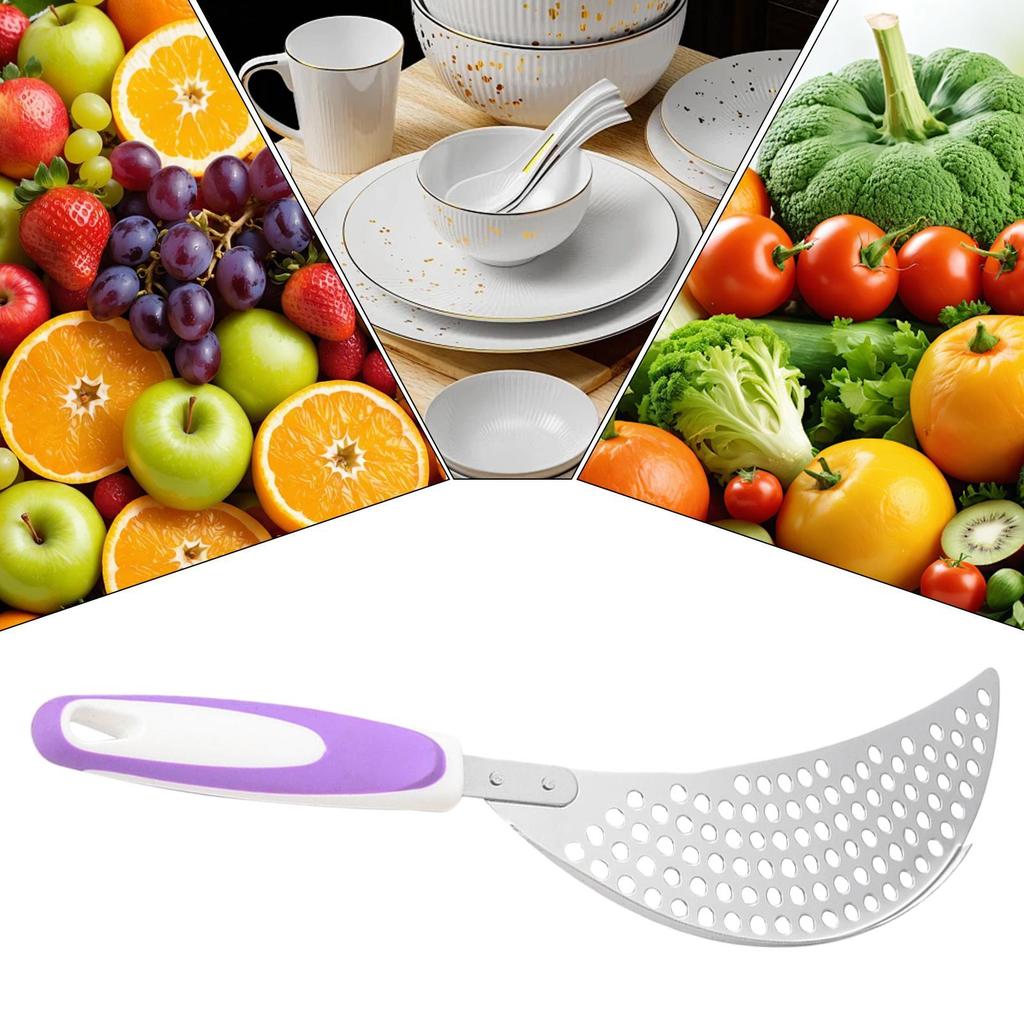Strainer Spoon Stainless Steel Scoop Colander Scoop Dishwasher Safe Drainer Draining Tool For Cooking Frying Kitchen Restaurant
