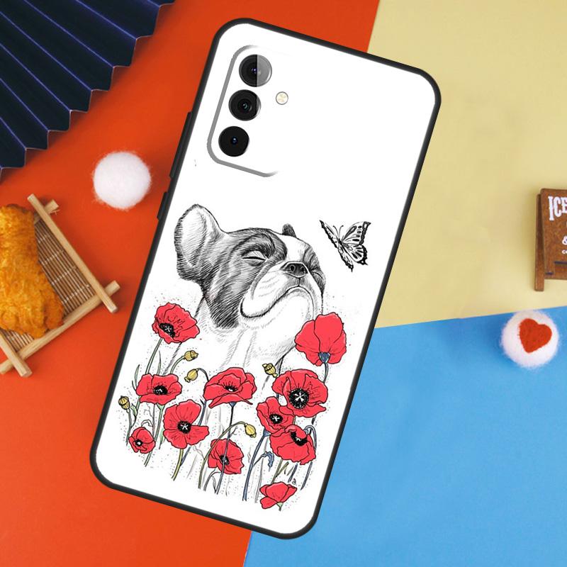 Cute Pug Dog Case For Samsung Galaxy A17 A35 A55 A06 A16 A26 A36 A56 A53 A32 A52 A33 A13 A14 A34 A54 A15