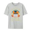 Floppy Disk Design For Computer Scientist Mens Shirts Graphic Tee Sale Tops T Shirt