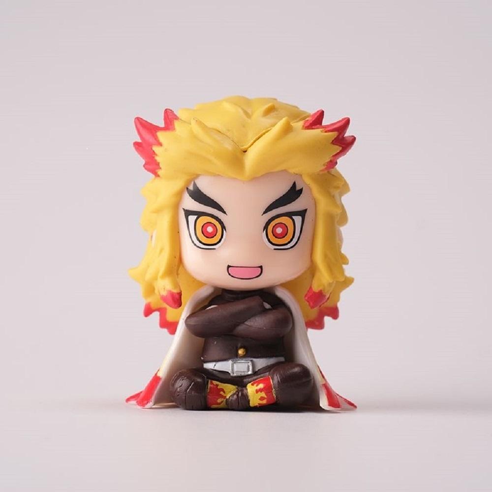 Anime Demon Slayer Tanjiro Kamado Nezuko cartoon figure PVC model ornament child Christmas Halloween gift