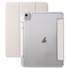 For iPad Air 13 (2025)/(2024) Case Tri-Fold Stand Acrylic Back PU Leather Anti Fall Tablet Cover