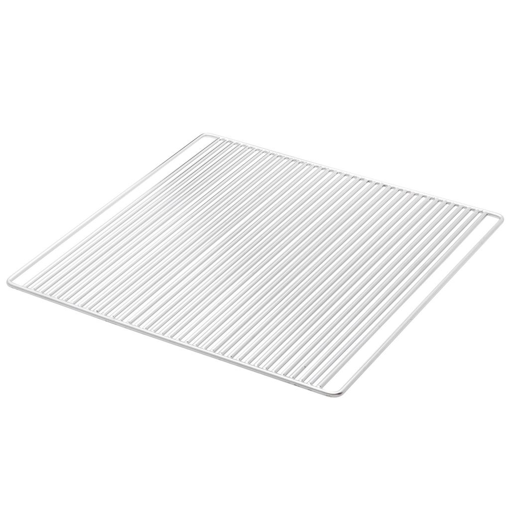 ABE Industry Straight Tough 36cm x 36cm Grill, Silver,