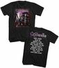 Cinderella Rock Band T-Shirt Night Songs Album Front and Back Unisex Shirt