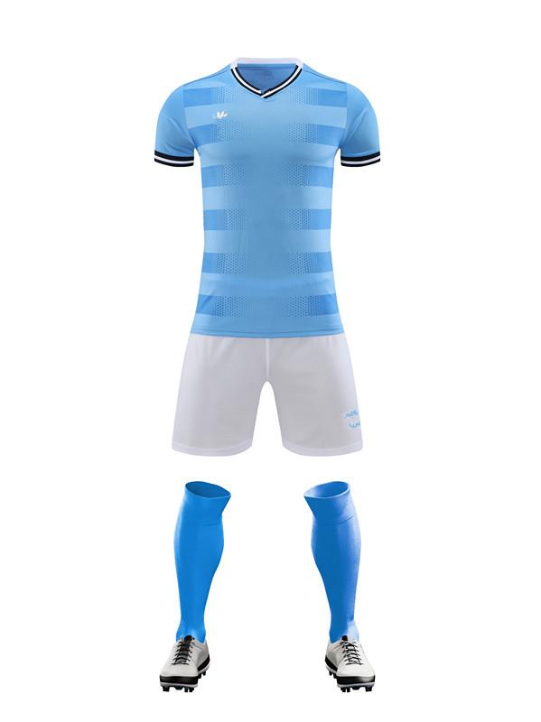 Short Sleeve Football Suit Men's and Women's Adults Children's Breathable Quick-Drying Training Sports Suit Football Suit