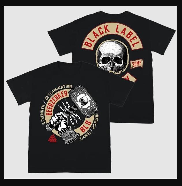 

Black Label Society Beerzerker Tee Cotton T-Shirt Full Size S-5Xl SB346 Unisex T-Shirt XXXL