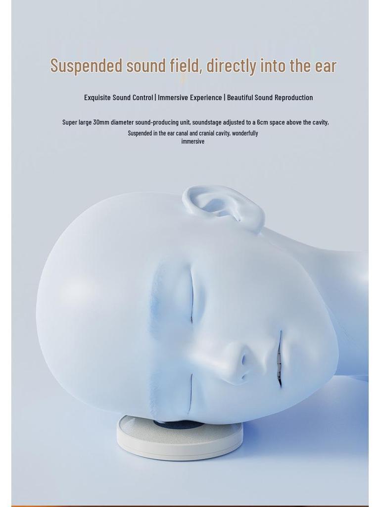 Ultra-thin Bluetooth Sleep Speaker for Pillow: White Noise, Music, Timer, Sleep Aid
