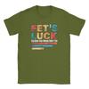 Fets Luck You Read That Wrong Unisexs T Shirts  Novelty Tees Short Sleeve Crew Neck TShirts Cotton Printed Clothes