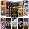 Amerika Route 66 Handyhülle Für Xiaomi Redmi Note 15 14 13 12S 12 Pro Plus 11S 11E 11 11T 10S 10 Kunst Weiche Musterabdeckung Redmi Nein