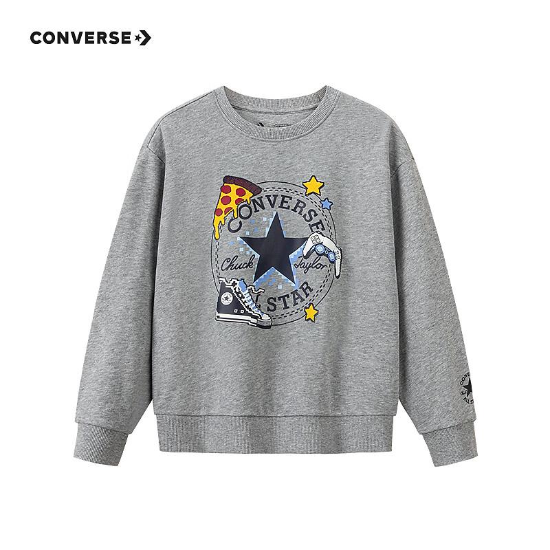 Converse Kids  Printed Cotton Sweatshirt XL